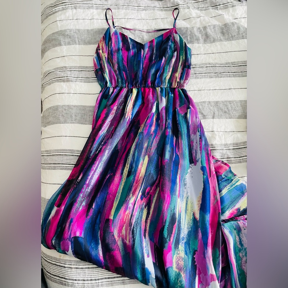 Jack Brand Abstract Maxi Dress